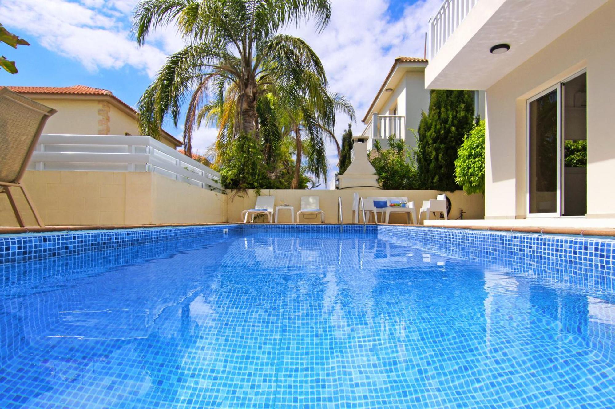 Nissi Sapphire Villa Ajía Nápa Kültér fotó