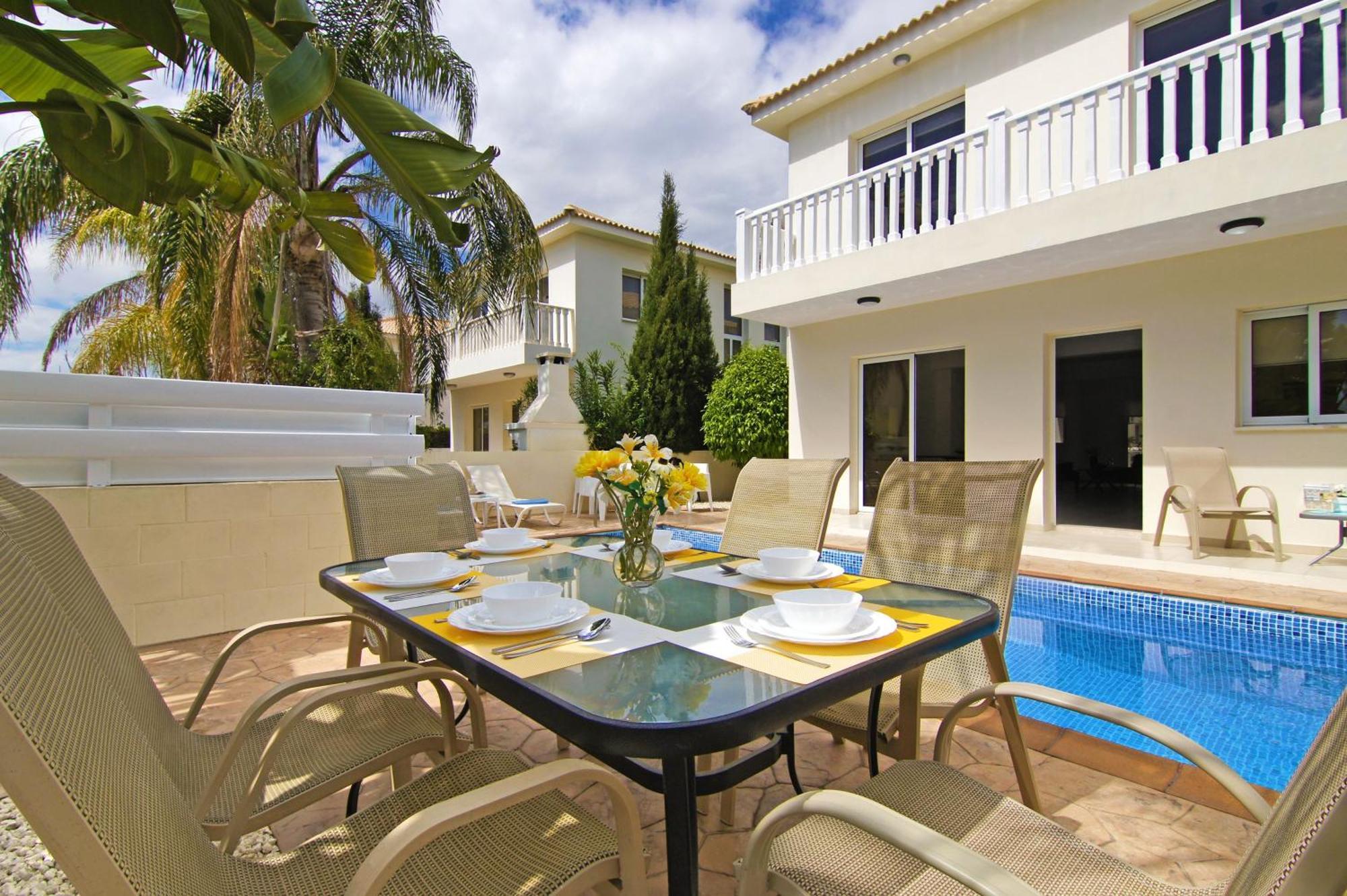 Nissi Sapphire Villa Ajía Nápa Kültér fotó