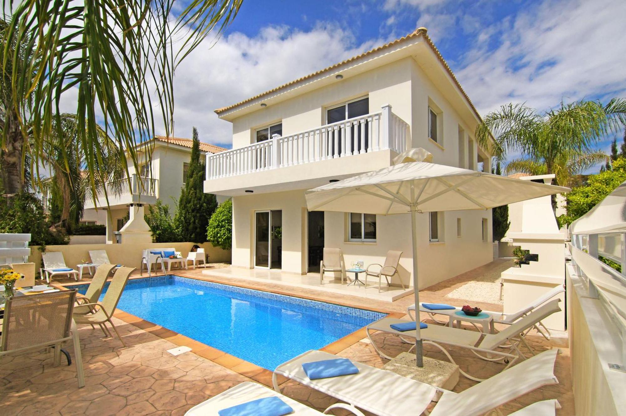 Nissi Sapphire Villa Ajía Nápa Kültér fotó