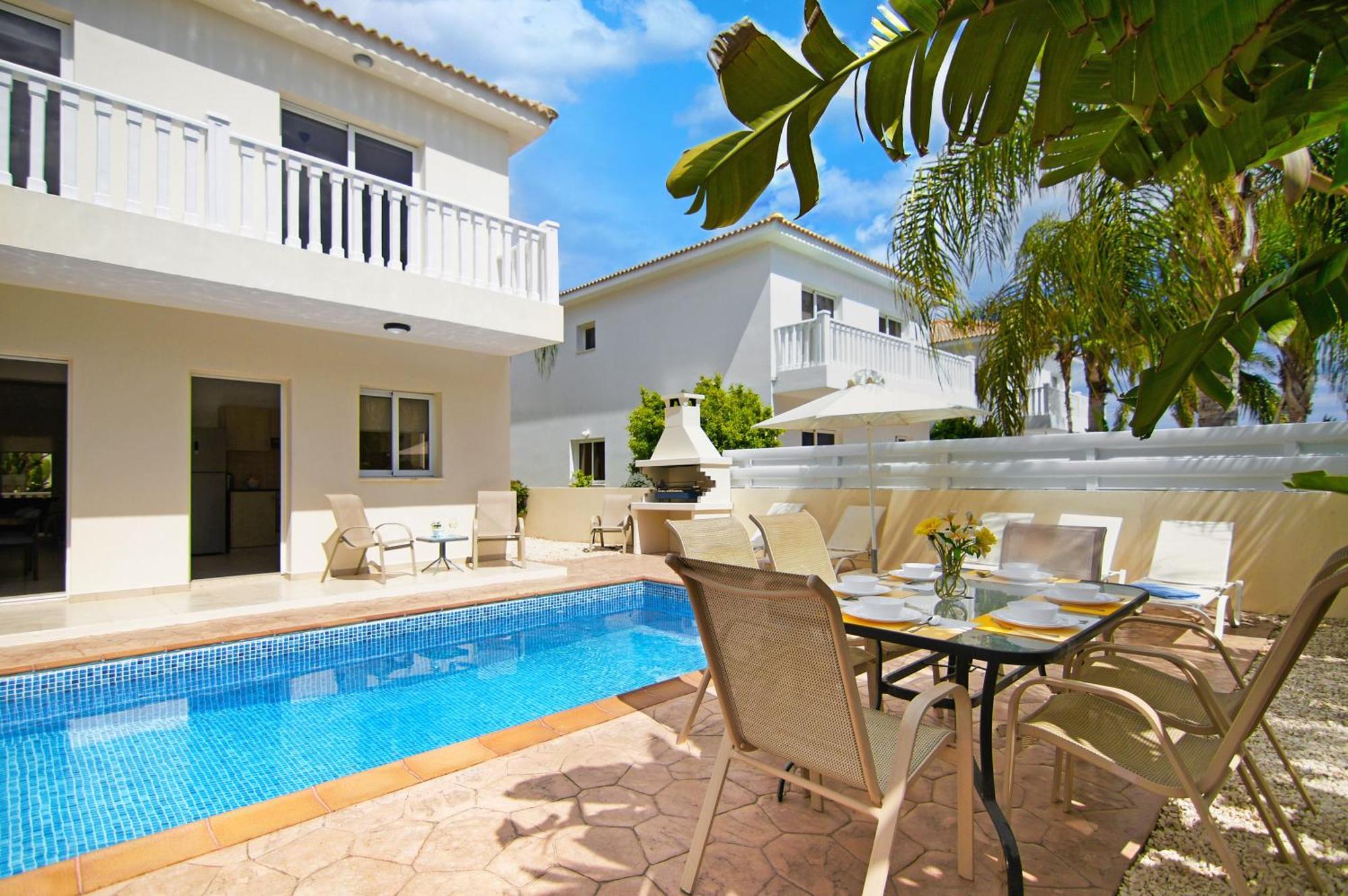 Nissi Sapphire Villa Ajía Nápa Kültér fotó