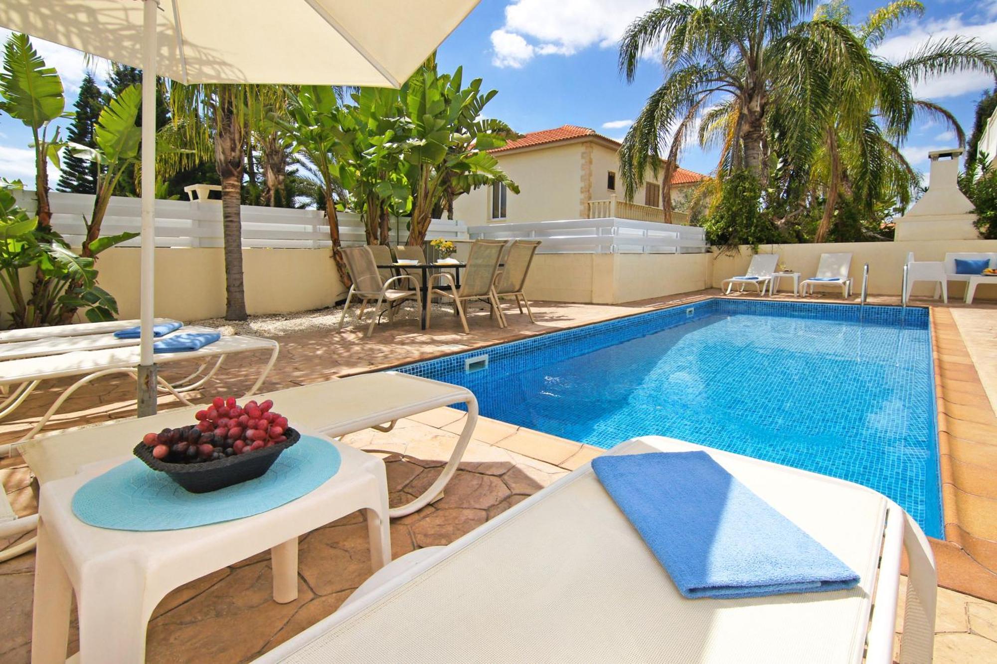 Nissi Sapphire Villa Ajía Nápa Kültér fotó