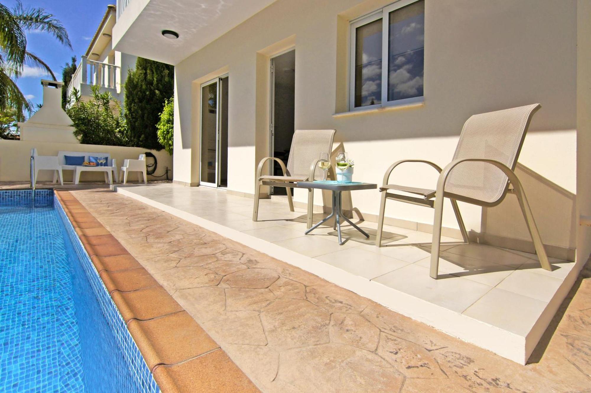 Nissi Sapphire Villa Ajía Nápa Kültér fotó